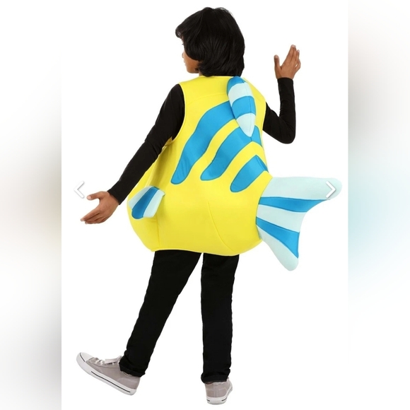 Disney Store Flounder Costume Size L/XL - Picture 2 of 13